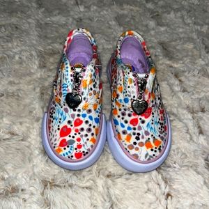Toddler Floral Vans